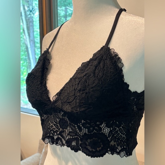Aerie Padded Longline Lace Bralette - Picture 3 of 9